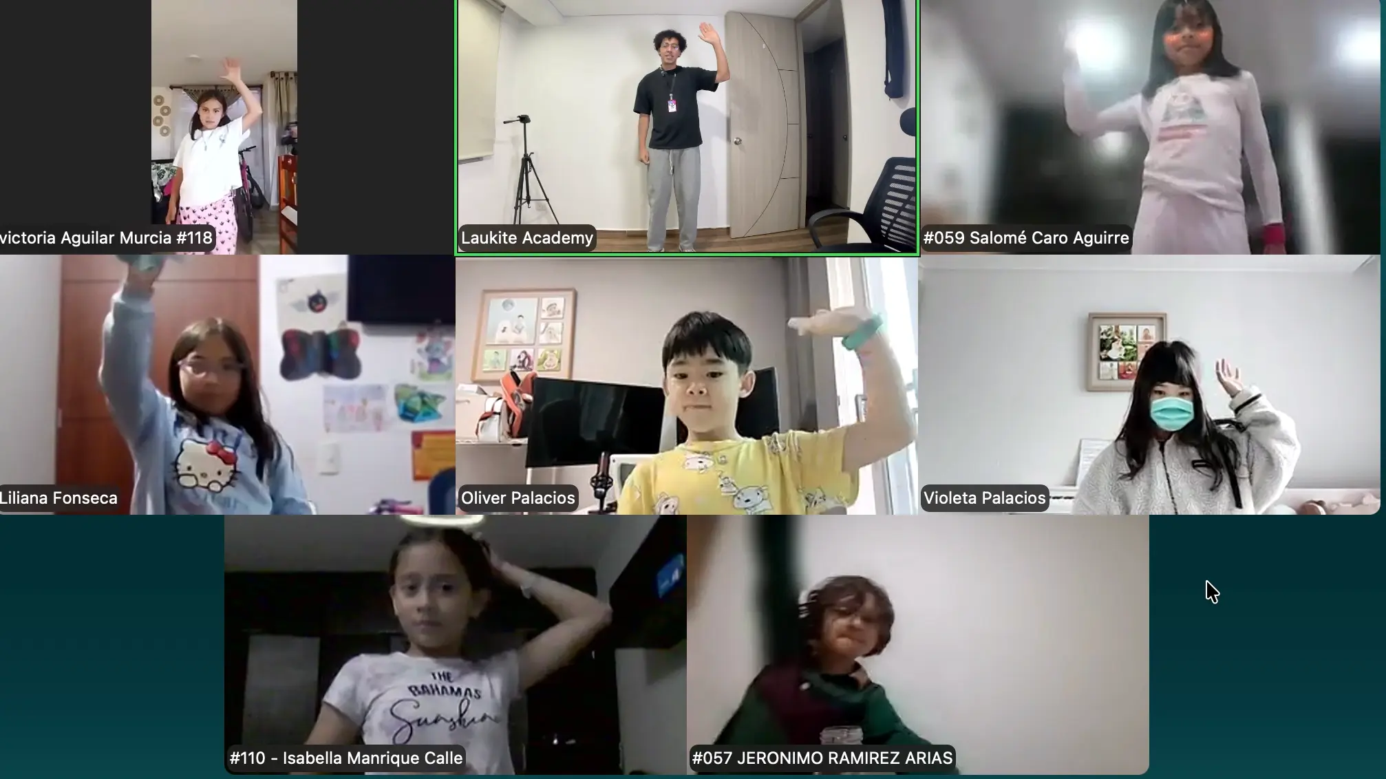 Clase virtual en vivo de Laukite Academy